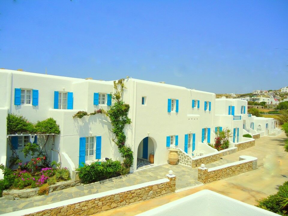 Aparthotel Cyclades Blue à Ornos  Extérieur photo